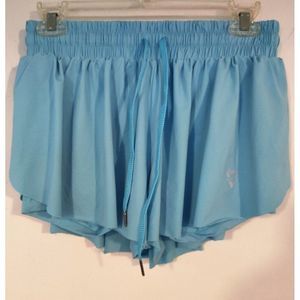 Luogongzi Flowy Running Shorts skort Women’s Sz L Gym Yoga Athletic Workout